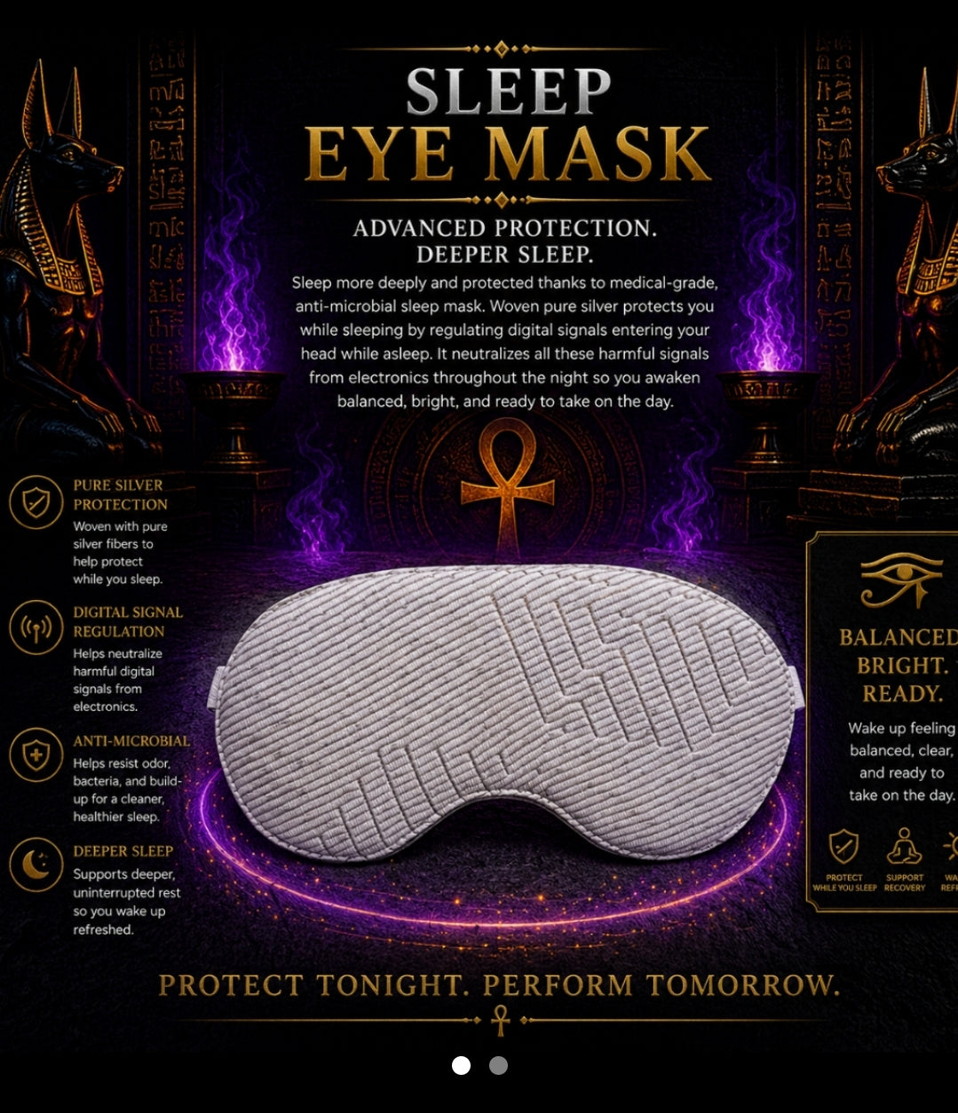 👁️✨ ANTI AGING SLEEP EYE MASK™ 𓂀⚡𓋹 ✨👁️
