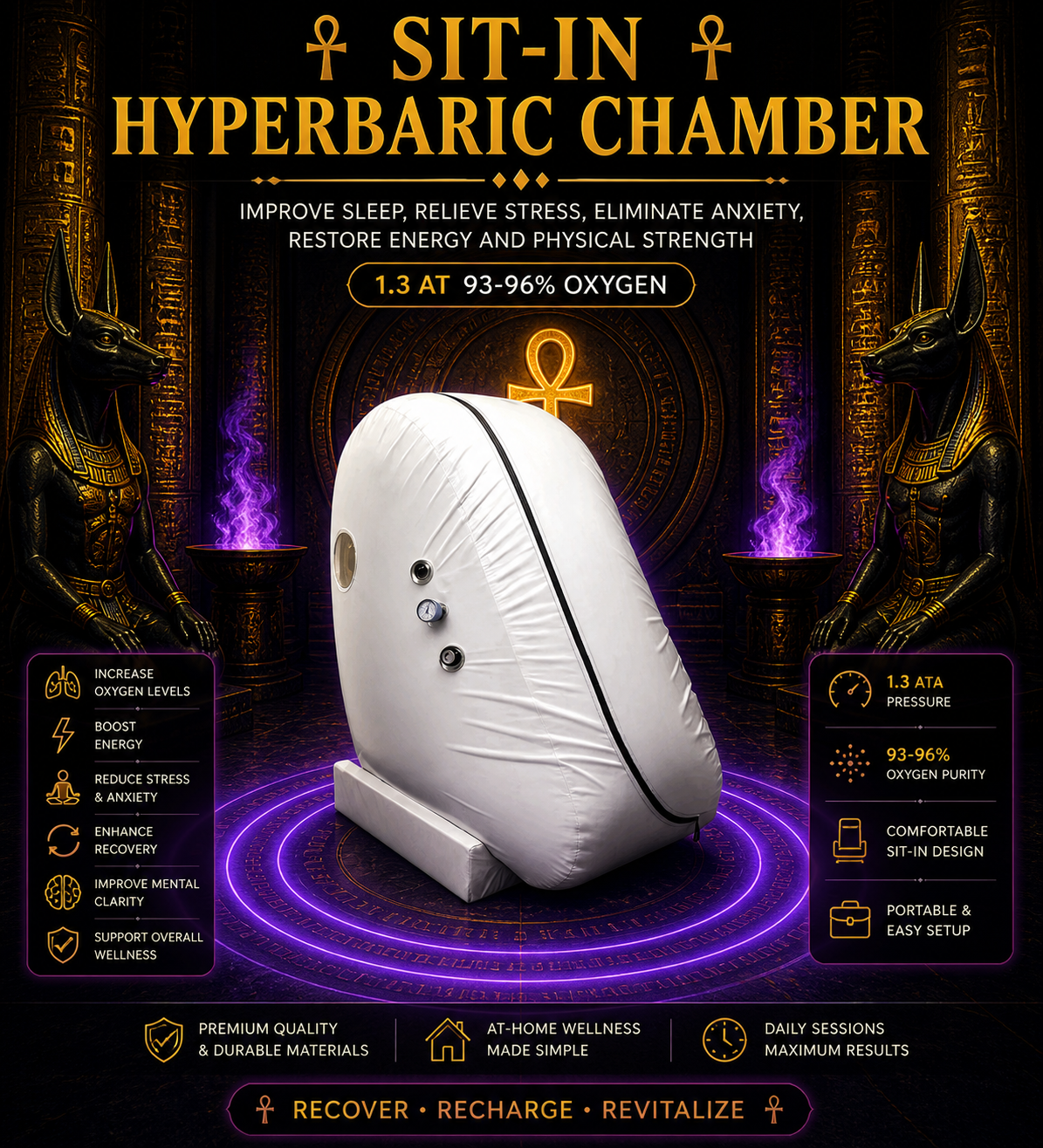 💨⚡𓂀 Sit-In Hyperbaric Chamber™ – Portable Oxygen Therapy System 𓋹