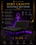 🛏️⚡𓂀 Zero Gravity Adjustable Bed Frame™ – Smart Recovery Sleep System 𓋹