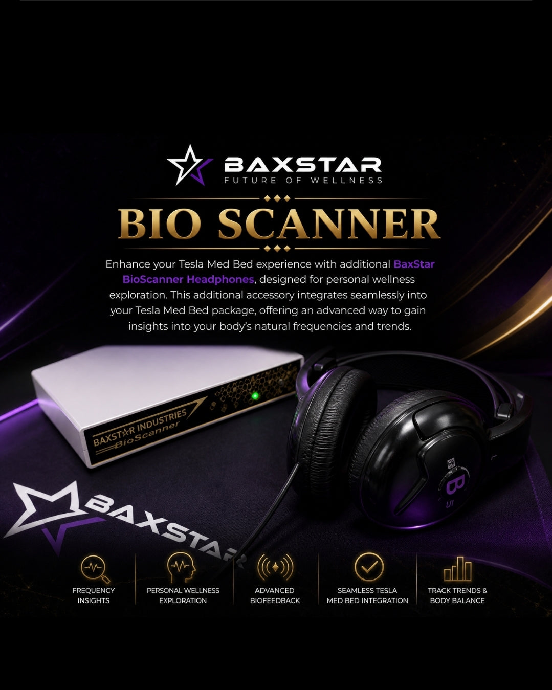 👁️⚡ BAXSTAR BIOSCANNER™ 𓂀🎧⚡𓋹 ✨👁️