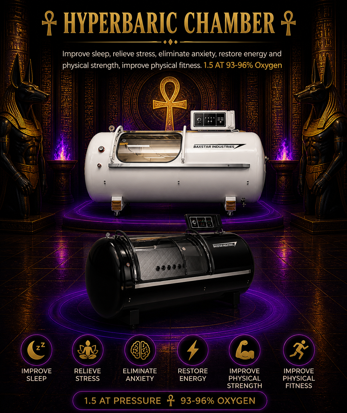 💨⚡𓂀 Hyperbaric Oxygen Chamber™ – Advanced Oxygen Therapy System 𓋹